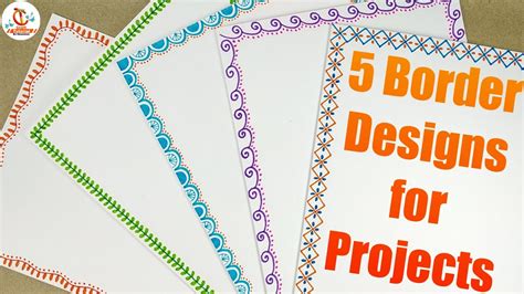 EASY BORDER DESIGN TUTORIAL .